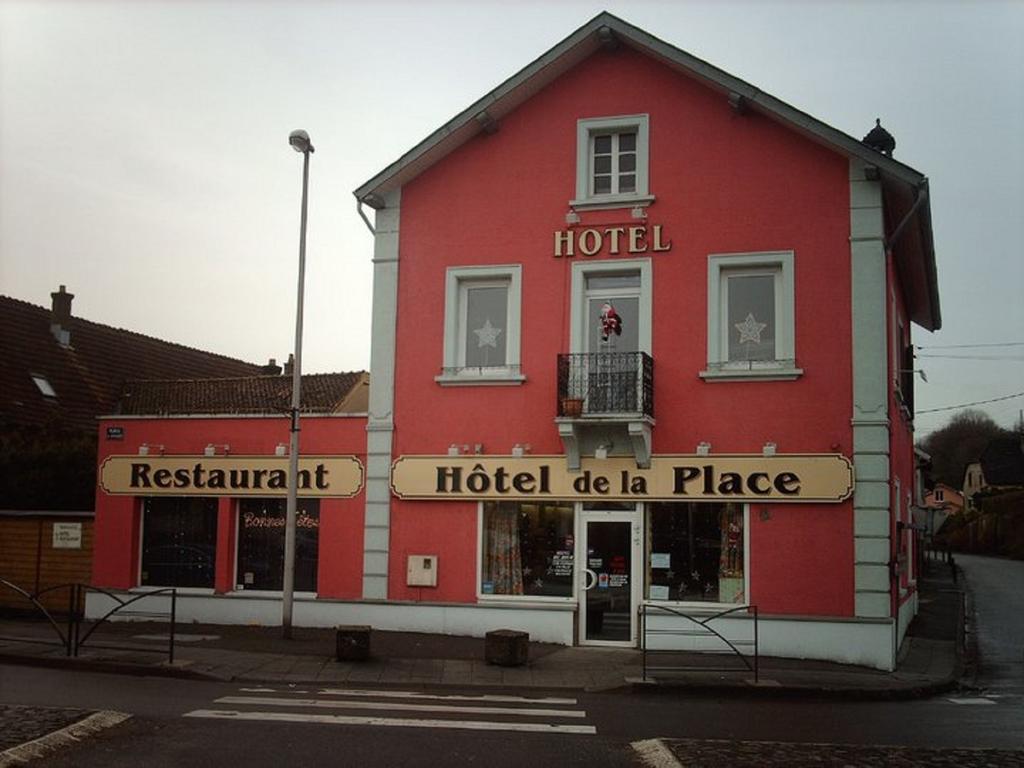 Pension Hotel Restaurant De La Place Voujeaucourt Eksteriør bilde